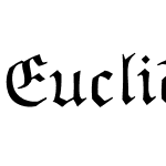 Euclid Fraktur