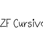 ZF Cursivo Condense