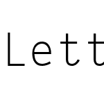 Letter Gothic