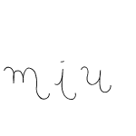 miu font