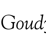 Goudy Old Style ATT