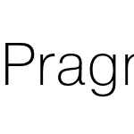 Pragmatica ExtraLight