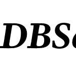 DB Serif TF