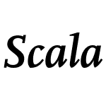 ScalaOT-BoldItalic