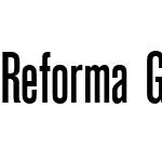 ReformaGroteskW01-Medium