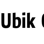 UbikGroteskW05-CondBold