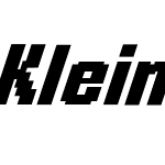 KleinHeadline-BoldOblique