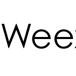 WeezerFont