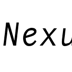 NexusTypewriter-Italic