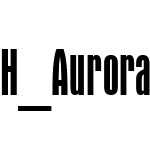 H_Aurora Condensed BT