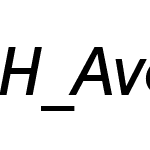 H_Avant Garde Medium BT