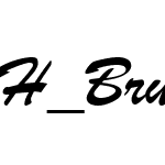 H_Brush Script MT