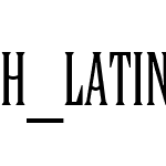 H_Latin XCn BT