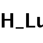 H_Lucida Sans