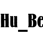 Hu_Berolcondensed