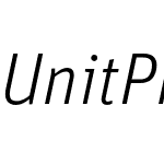 UnitPro-LightItalic