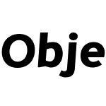 ObjectW03-ExtraBoldOblique
