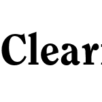 ClearfaceHeavy