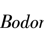 Bodoni