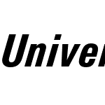 Univers Condensed