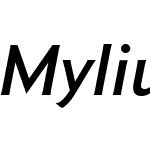 MyliusSans