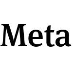 MetaSerifPro-Medi