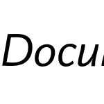 Documenta Sans