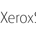 Xerox Sans Thin