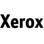 Xerox Sans Condensed ExtraBold