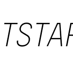 TSTAR PRO Light Italic