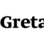 Greta Text Pro Bold