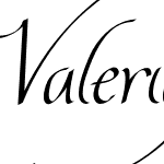 Valeria Script One