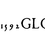 1592 GLC Garamond