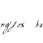 myfox handwriten