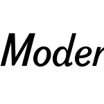 Moderno Italic