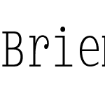 BriemMono Condensed