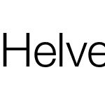 Helvetica Neue