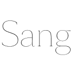 SangBleu BPtestFont Hairline