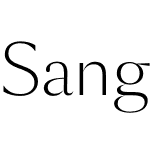 SangBleu BPtestFont Sans Light