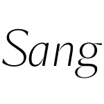 SangBleu BPtestFont Sans Light