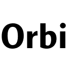 OrbiSansW05-Black