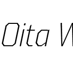 OitaW05-CondLightItalic