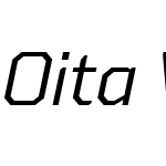 OitaW03-ExtRegularItalic