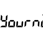 YournameD7GeneralCondensed