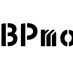 BPmonoStencil