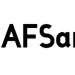 AF Sans Black