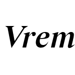 Vremena Medium Italic