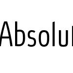Absolut Pro Condensed reduced