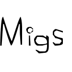 Migs Font 1