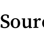 Source Serif Pro Semibold